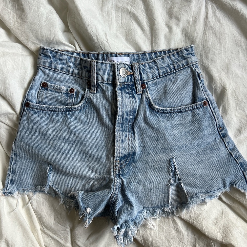 Distressed Zara Shorts